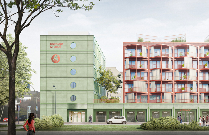Nachhaltige Erweiterung des Breitkopf und Härtel Areals in Leipzig - Wettbewerbsbegleitung durch CRES Consult.