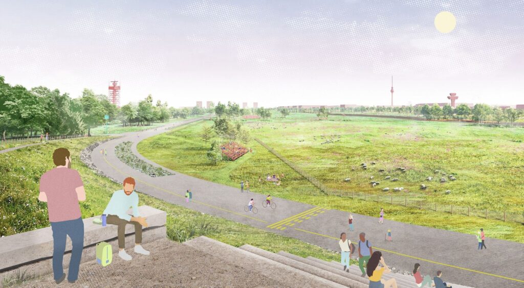 Urbane Freiräume schaffen - für den neuen Landschaftspark der Tegeler Stadtheide übernimmt CRES Consult die Nachhaltigkeitsberatung.
